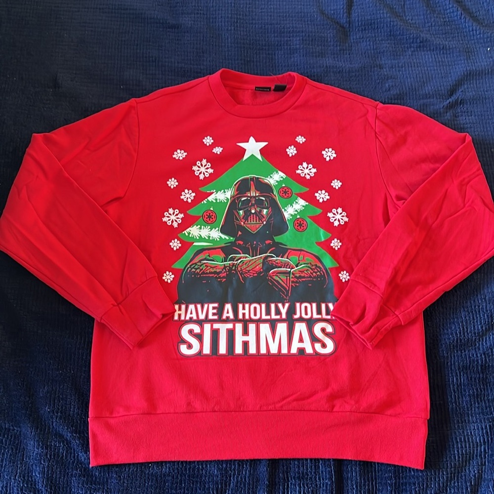 Men's Sithmas Christmas Sweatshirt - S & M